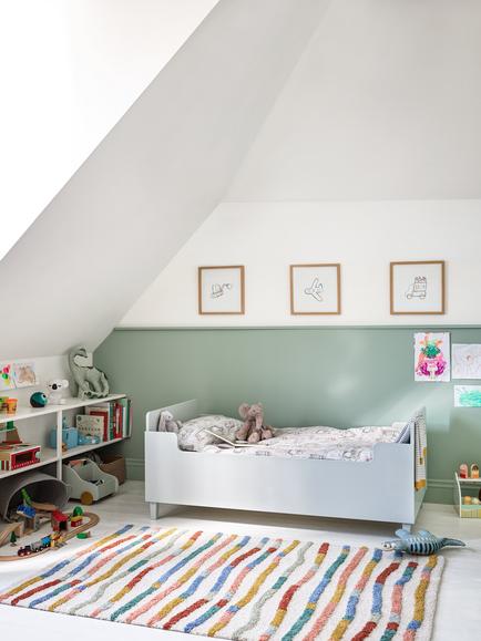 John Lewis Leon Toddler Bed, White