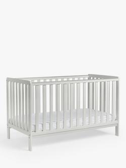 John Lewis Elementary Cot, Grey