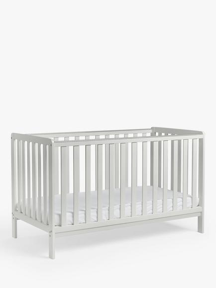 John Lewis Elementary Cot, Grey