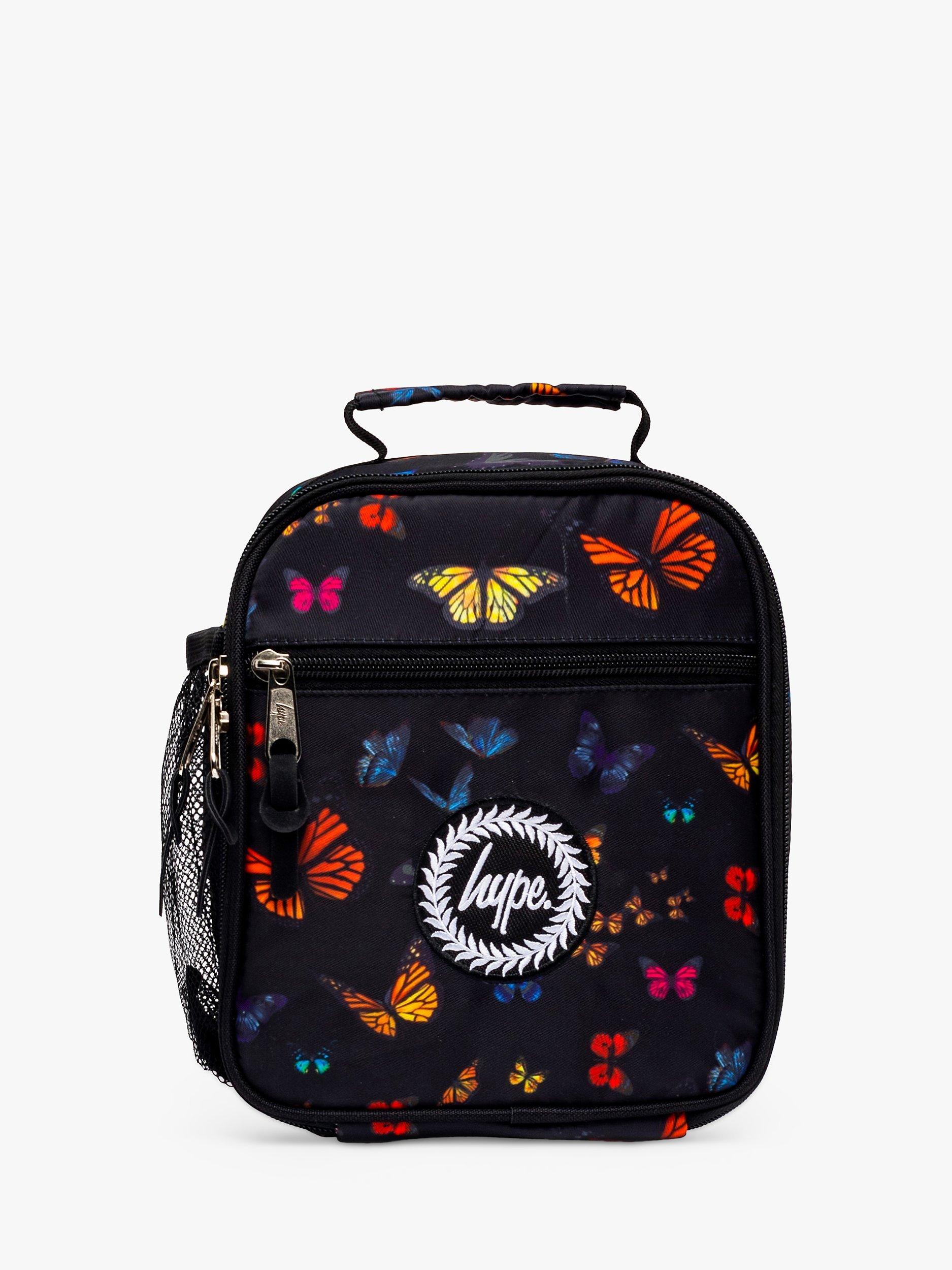Hype Children's Winter Butterfly Lunch Box, Black
