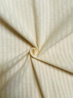 Viscount Textiles Clover Fabric, Cream, Cream