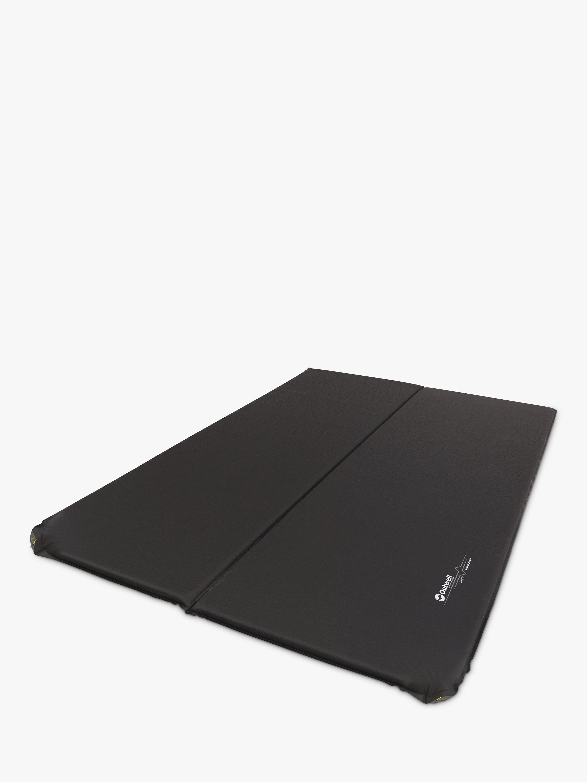 Outwell Sleepin 3cm Inflatable Double Camping Mat, Black