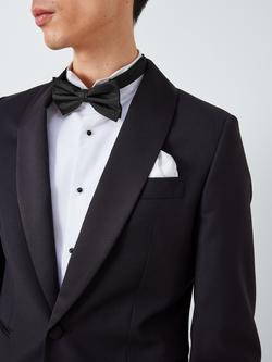 John Lewis Silk Pocket Square - view 2, White