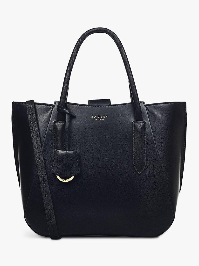 Radley Liverpool Street 2.0 Leather Grab Bag Black