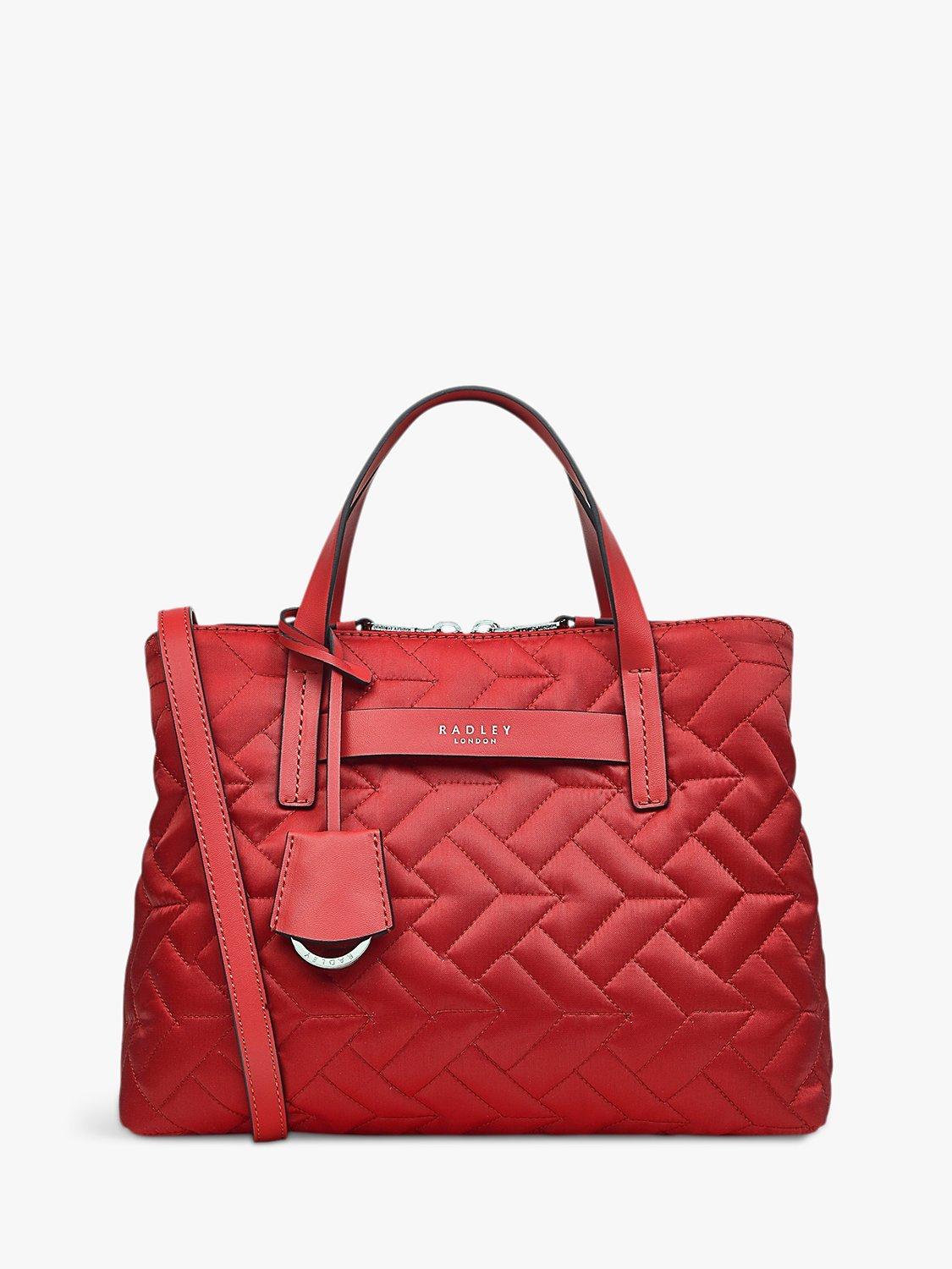Radley Finsbury Park Quilted Grab Bag, Crimson