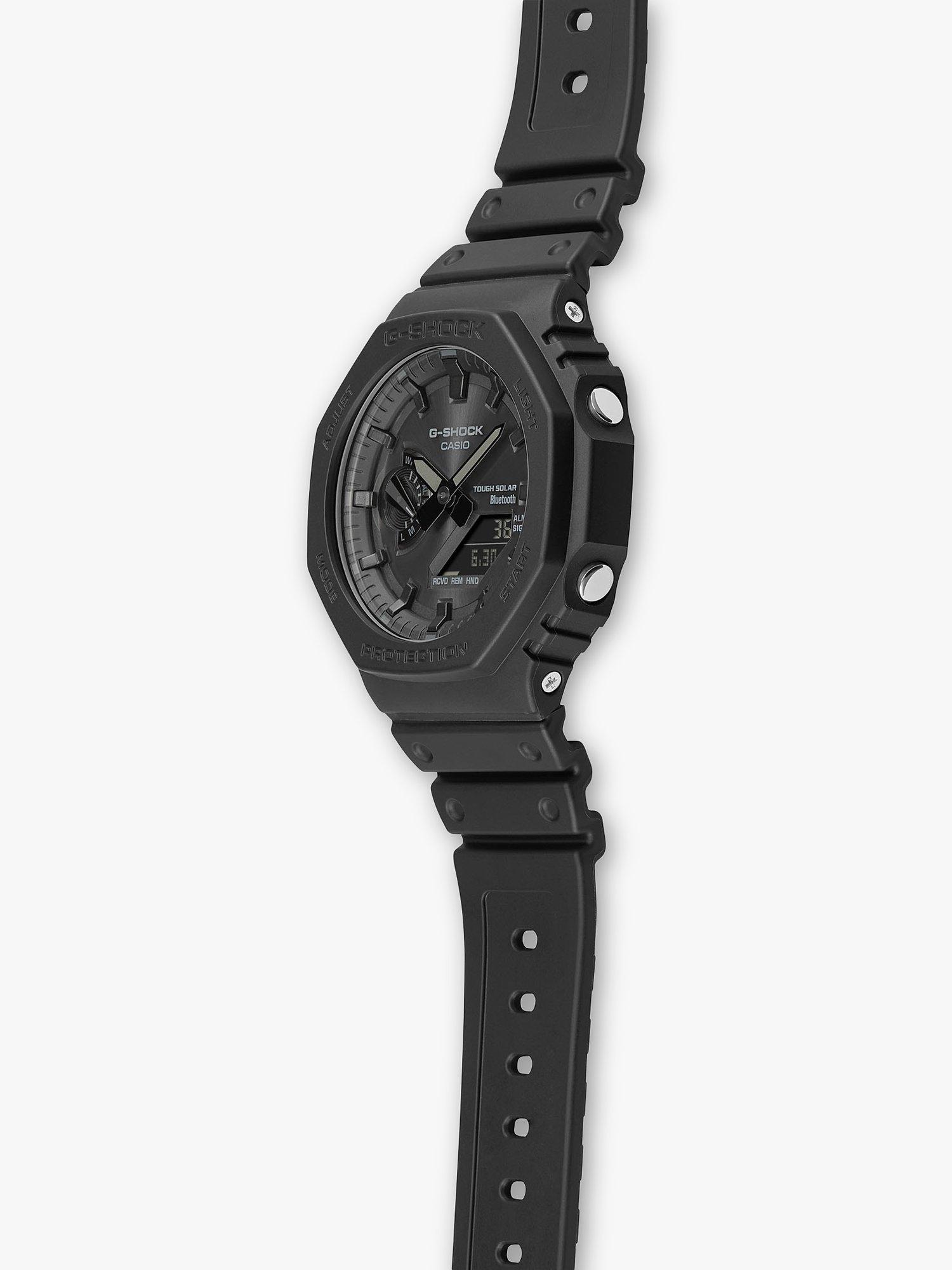 Casio Men s G Shock Date Solar Resin Strap Watch