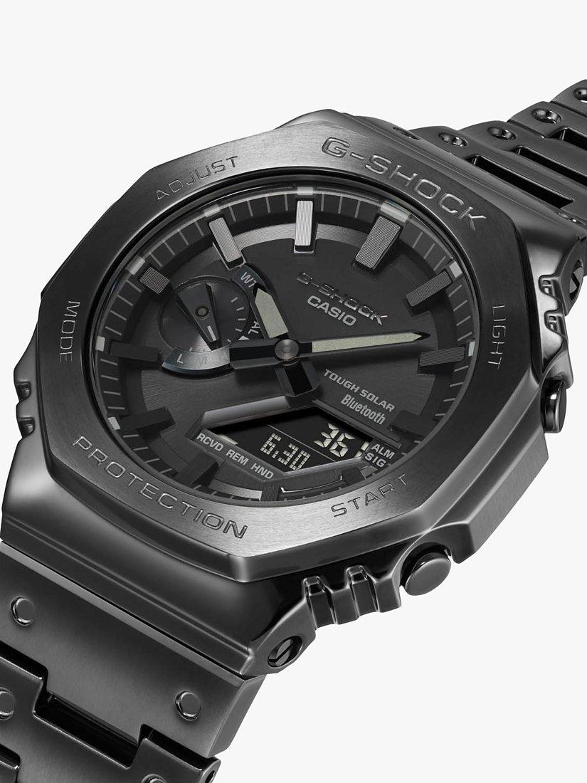 Casio Men s G Shock Carbon Core Guard Solar Bracelet Strap Watch Black GM B2100BD 1AER