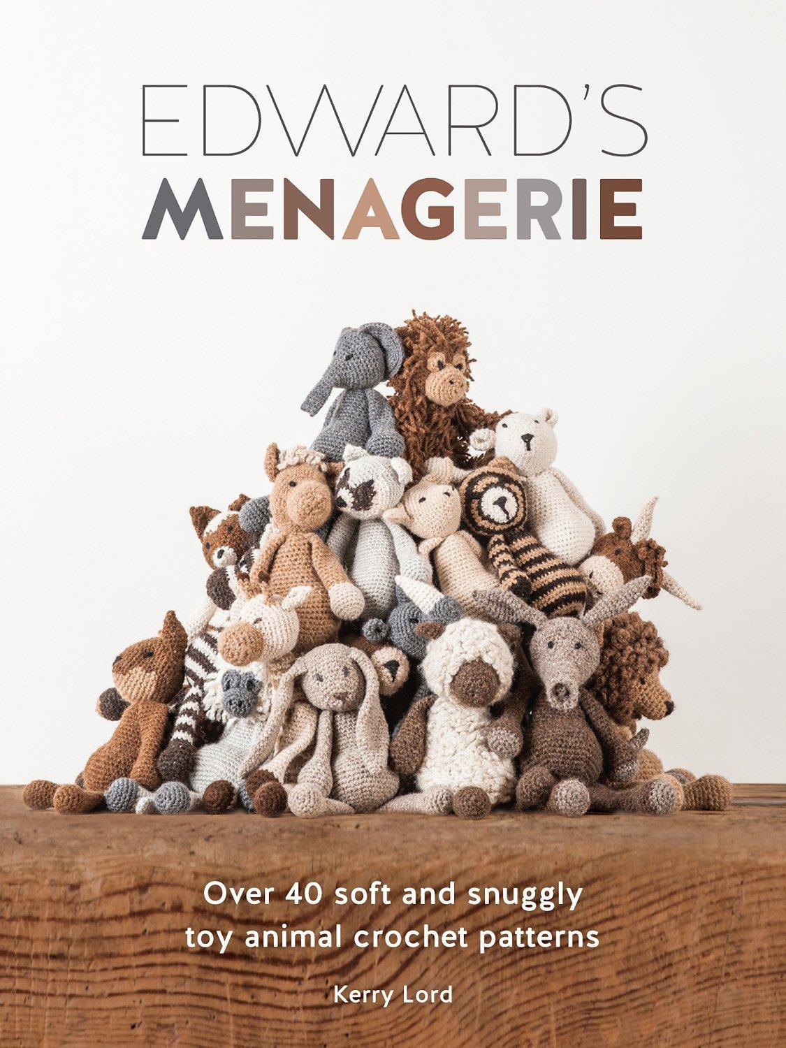 TOFT Edward's Menagerie 40 Animal Crochet Patterns by Kerry Lord