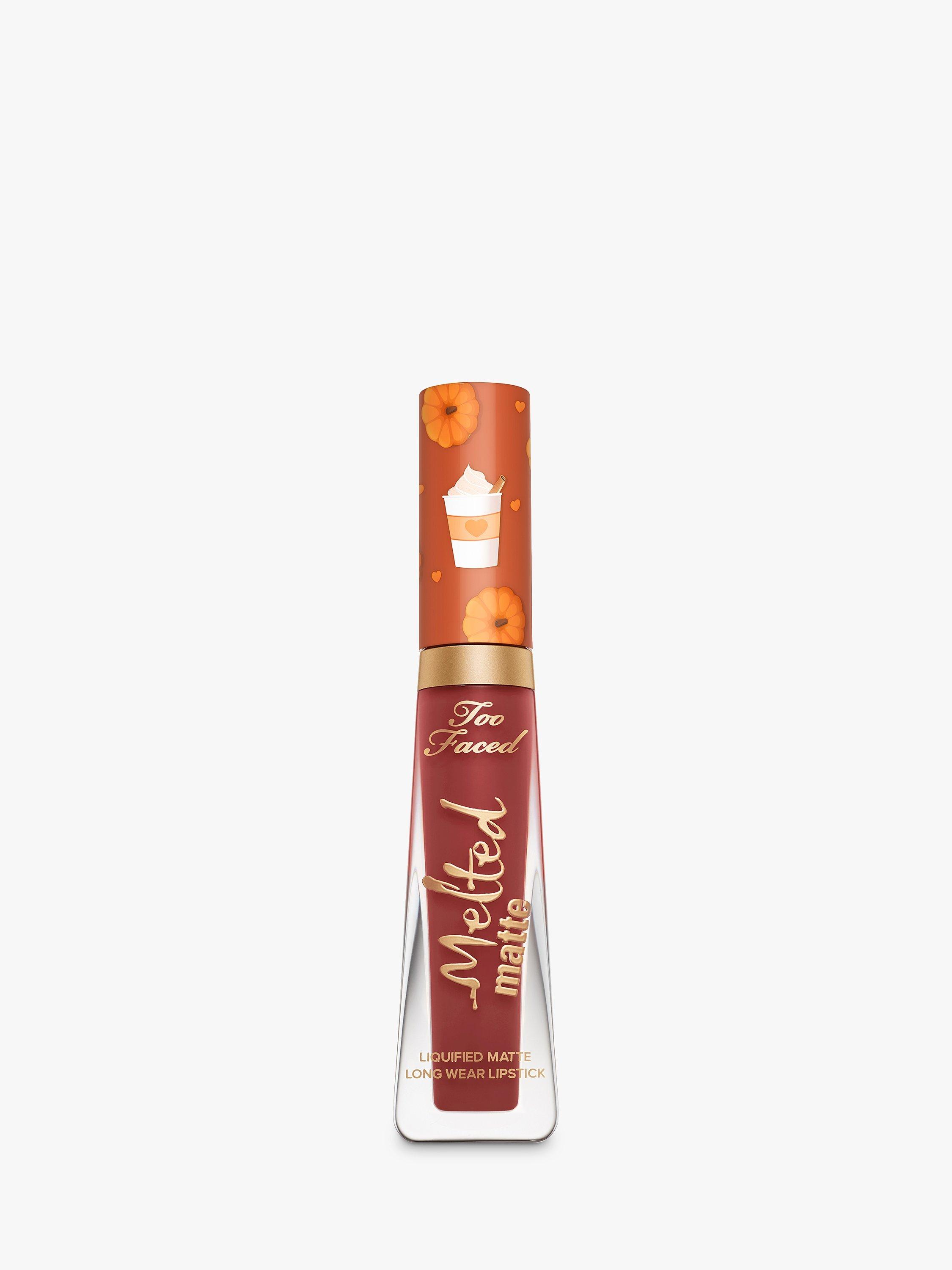 Too Faced Limited Edition Melted Matte Liquified Matte Long-Wear Lipstick, Pumpkin Spice Latte