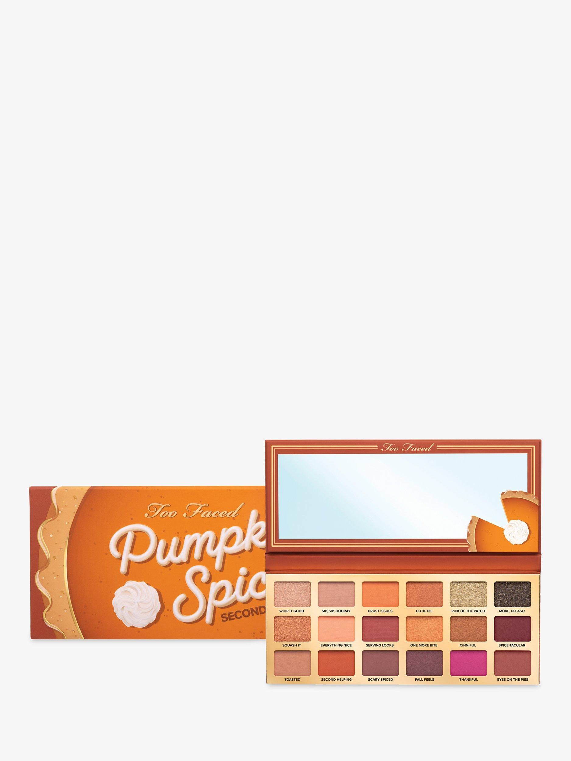 Too Faced Limited Edition Pumpkin Spice Second Slice Sweet & Spicy Eyeshadow Palette, Multi