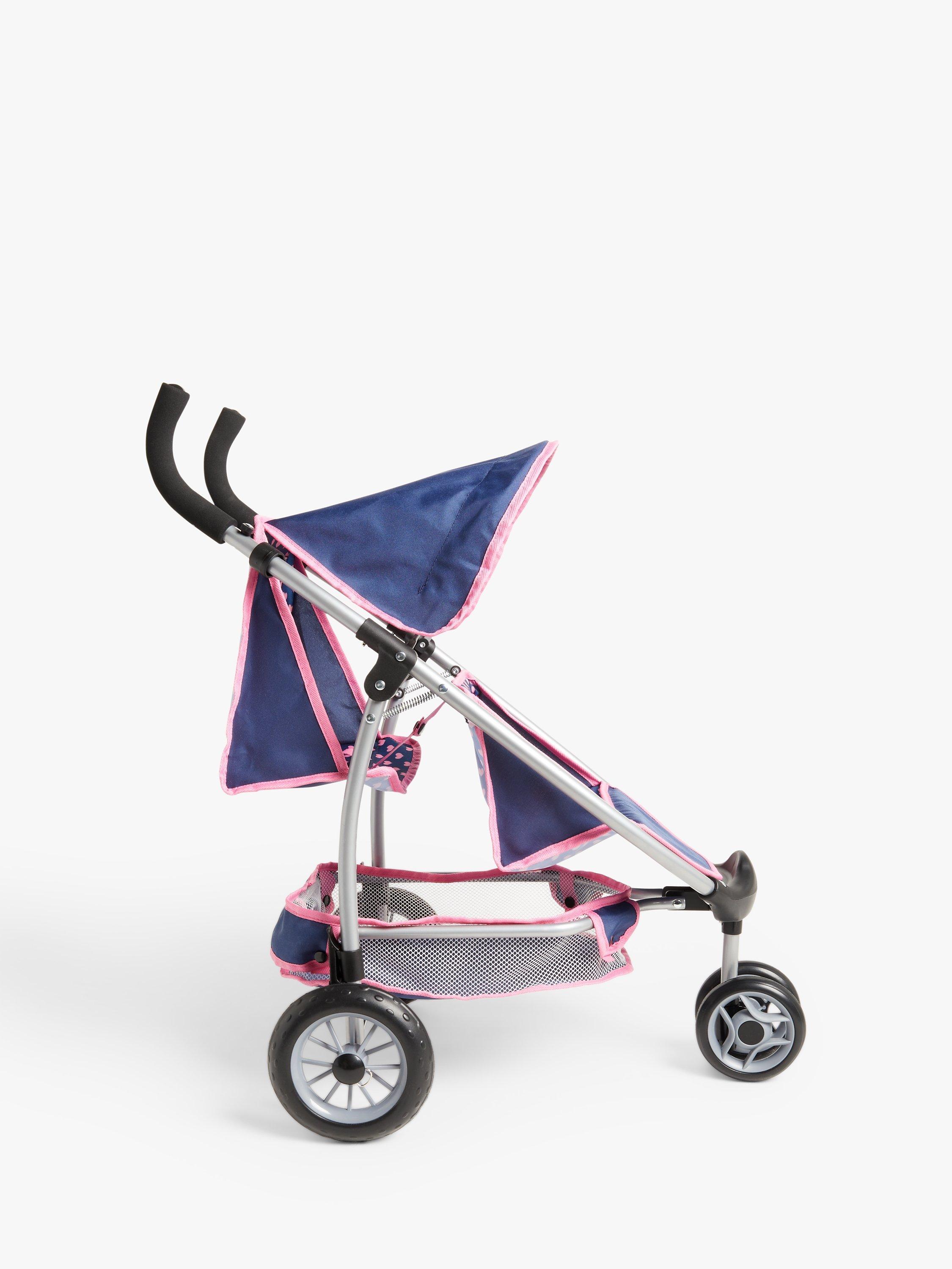 John Lewis Baby Doll Double Pushchair