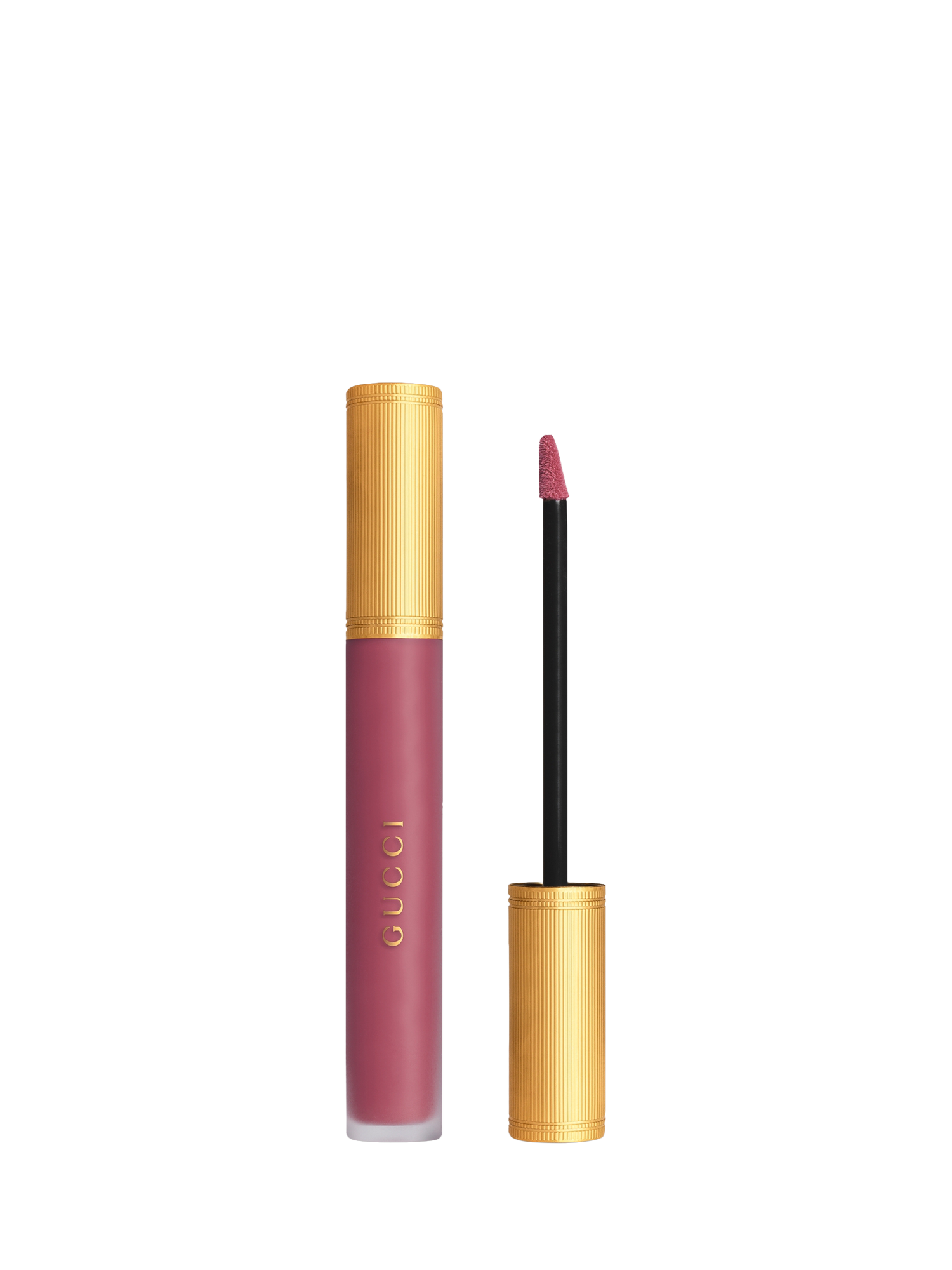Product image 1 of 7, which shows Gucci Rouge À Lèvres Liquide Matte Lipstick, 413 Cornelia Pink