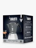 Bialetti Brikka Induction Stove-top Espresso Coffee Maker, 4 Cups, 170ml, Grey