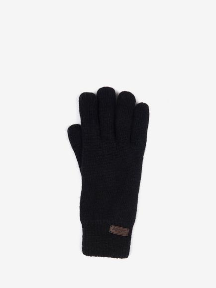 Barbour Carlton Wool Mix Gloves - view 2, Black