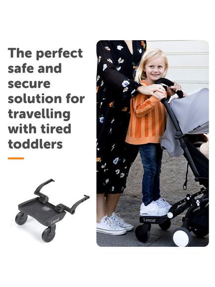 Lascal Mini BuggyBoard, Grey - view 2, Grey