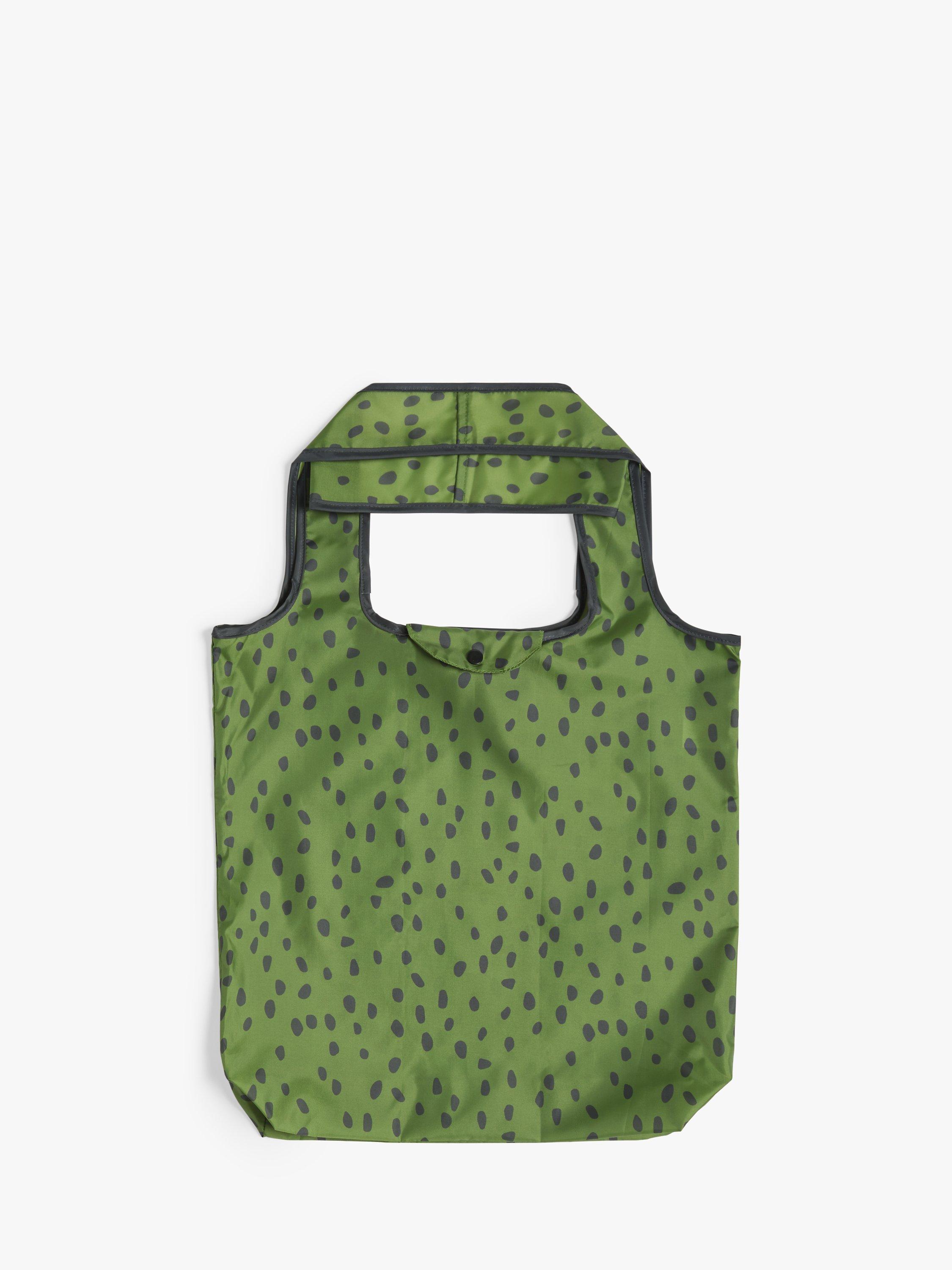 Product image 2 of 2, which shows John Lewis Recycled Pouch Shopper Bag, Spot