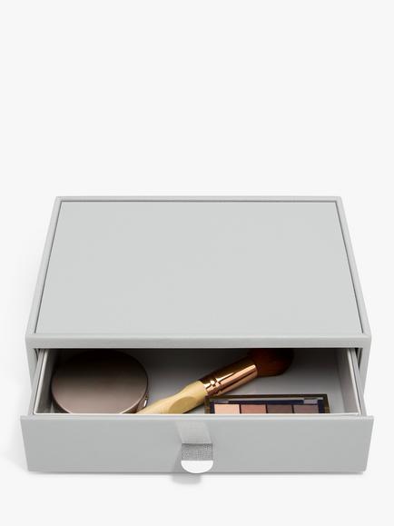 Stackers Classic Make Up Drawer, Grey