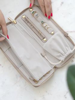 Stackers Jewellery Wallet - view 2, Taupe