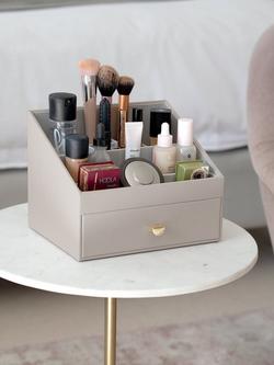 Stackers Make Up Organiser - view 2, Taupe