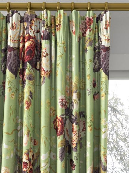 Sanderson Stapleton Park Made to Measure Curtains or Roman Blind, French Blue - view 2, French Blue