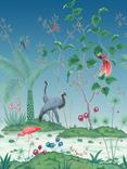 Osborne & Little Mirage Wallpaper Panel, Azure Blue W7610-04