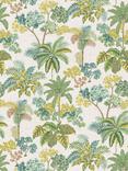Osborne & Little Malabar Wallpaper, Apple Green W7616-01