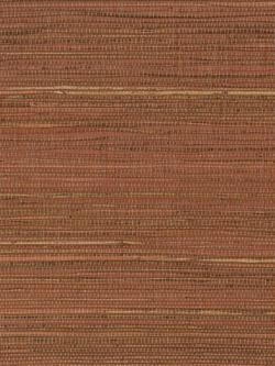 Osborne & Little Kanoko Grasscloth 2 Wallpaper, Orange W7690-07
