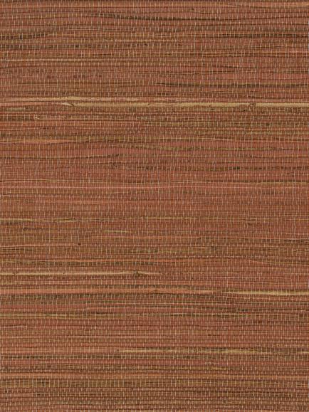 Osborne & Little Kanoko Grasscloth 2 Wallpaper, Orange W7690-07