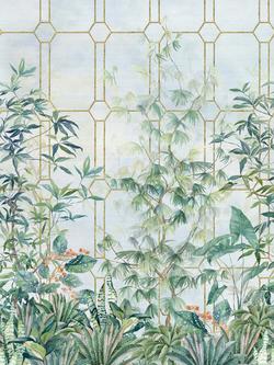 Osborne & Little Katsura Wallpaper Panel, Green W7611-02