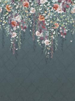 Osborne & Little Eucalyptus Wallpaper Panel, Blue W7613-04