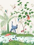 Osborne & Little Mirage Wallpaper Panel, Ivory W7610-01