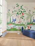 Osborne & Little Mirage Wallpaper Panel, Ivory W7610-01