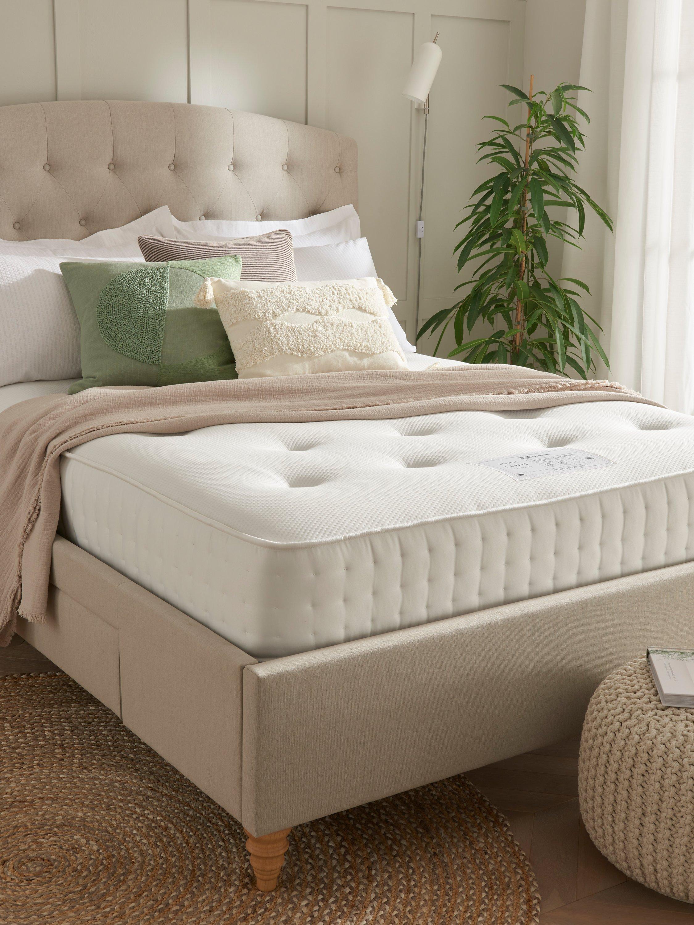John Lewis OUTLET - Ortho Support 1200 Pocket Spring Mattress, Firm Tension, Double - Like New