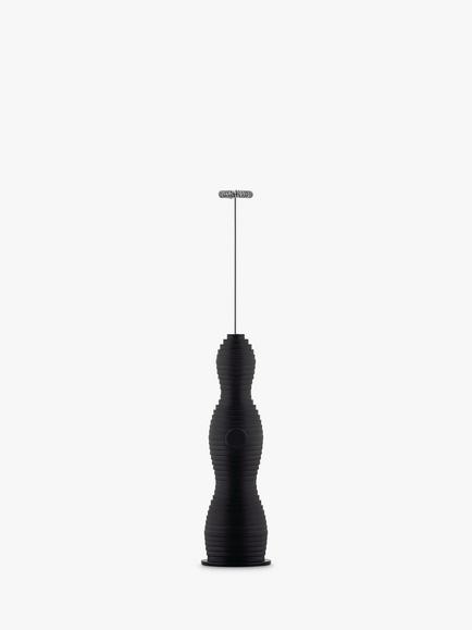 Alessi Pulcina Milk Frother, Black