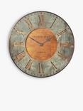 Thomas Kent Florentine Star Roman Numeral Analogue Wall Clock
