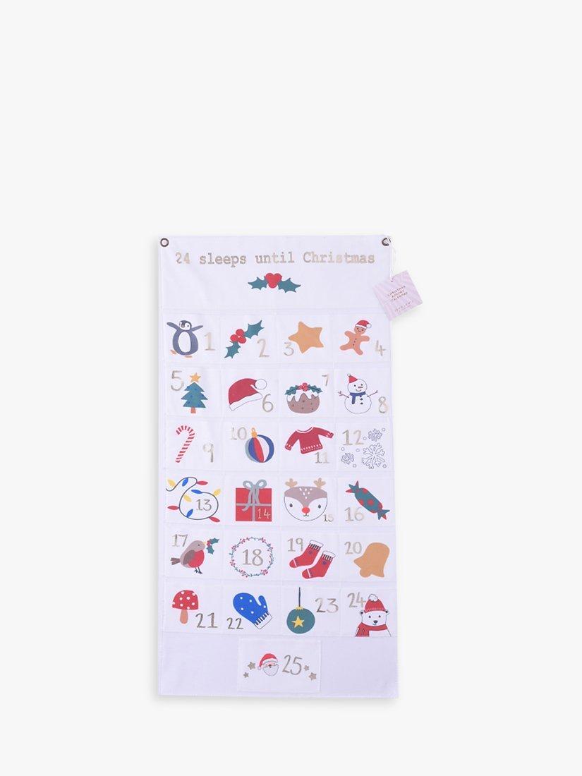 John Lewis 24 Sleeps Until Christmas Fill Your Own Advent Calendar