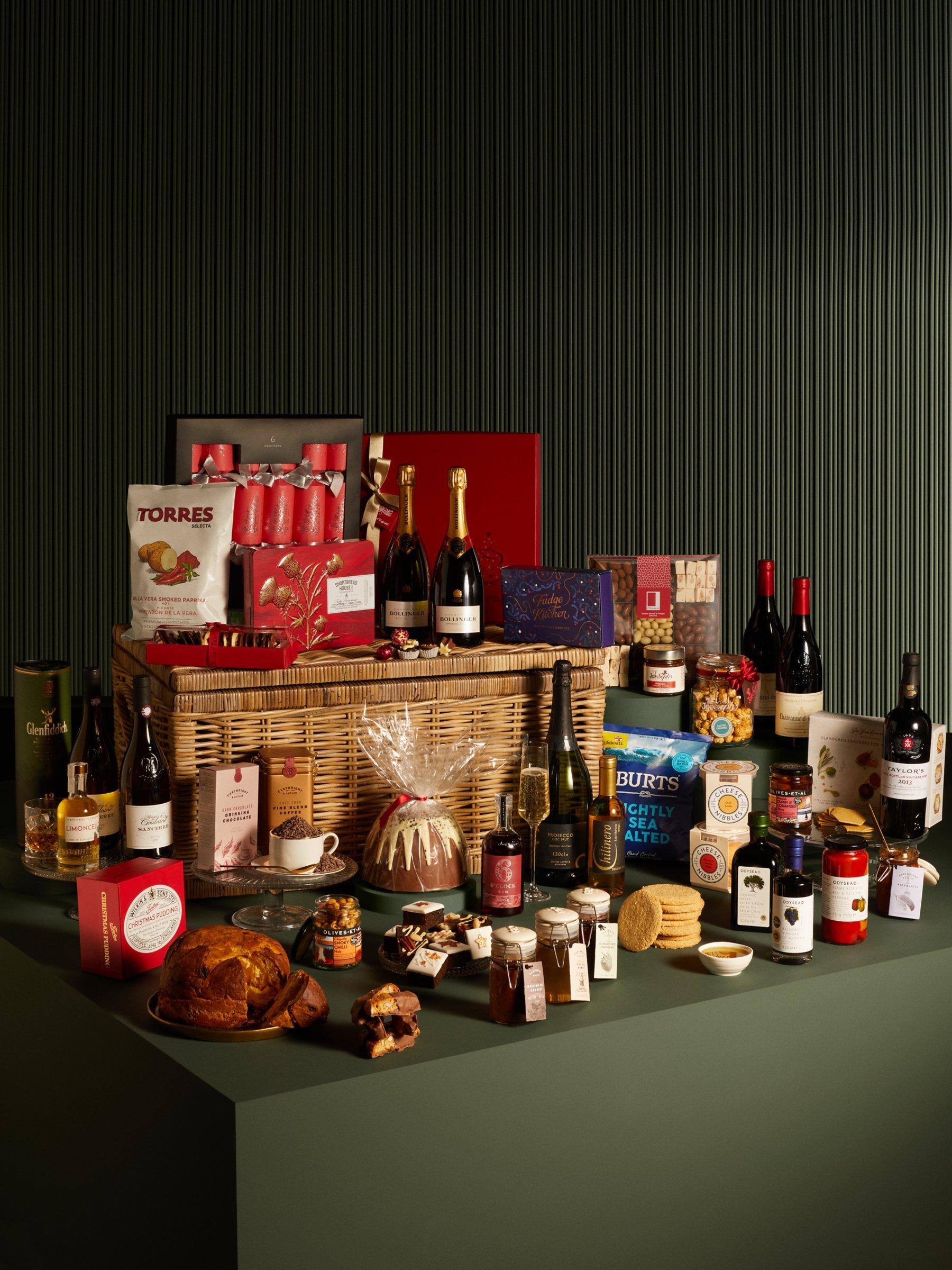 John Lewis Christmas Treasure Chest Hamper