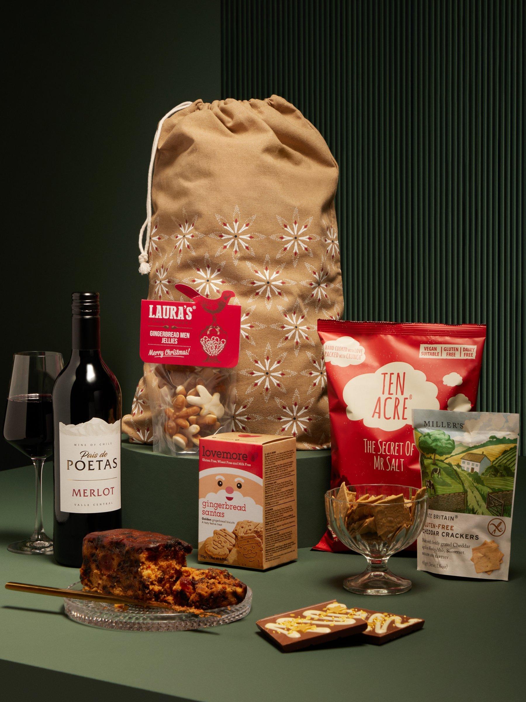 John Lewis Gloriously Gluten Free Christmas Treats Sack