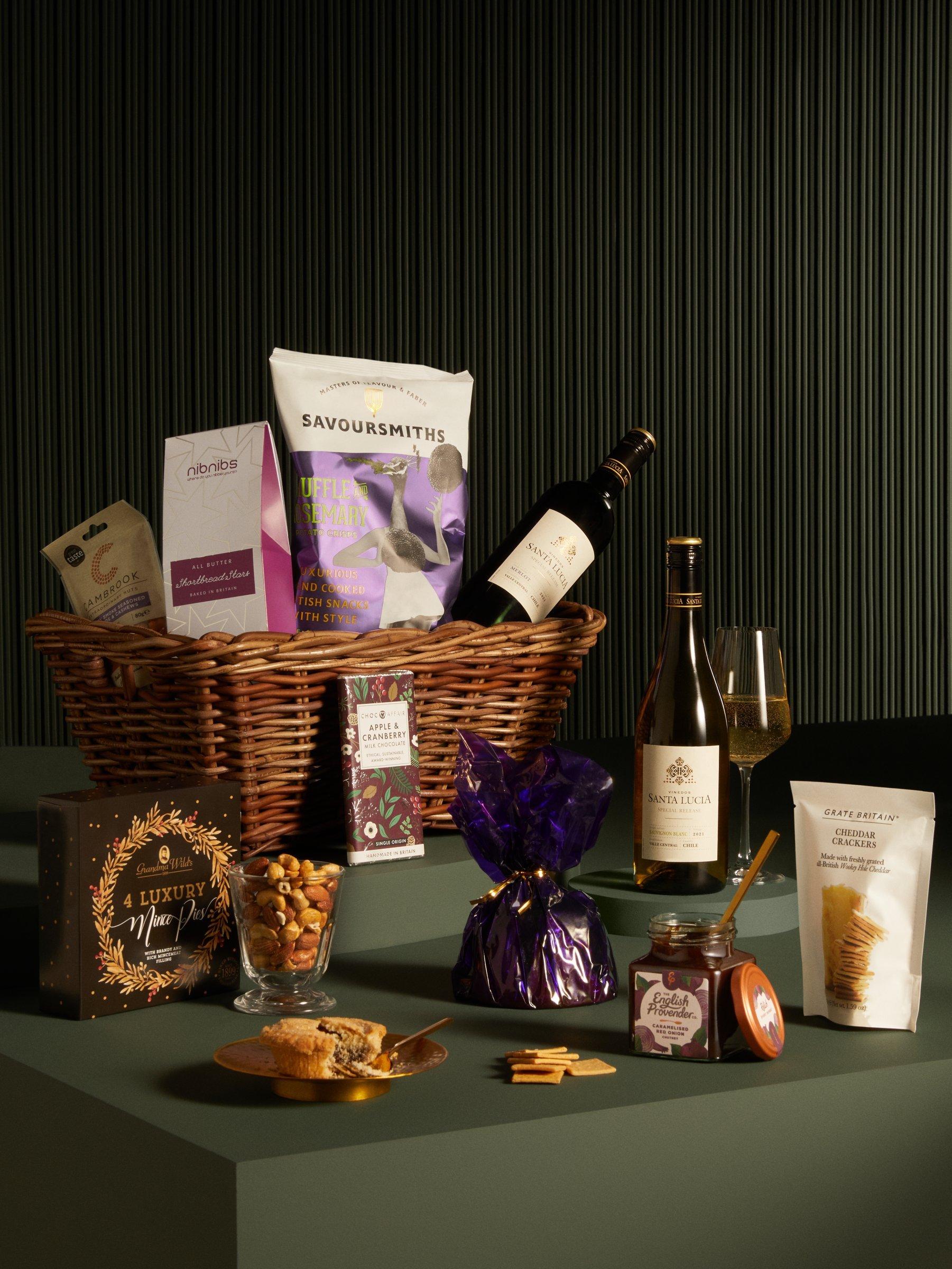 John Lewis Winter Warmer Christmas Basket