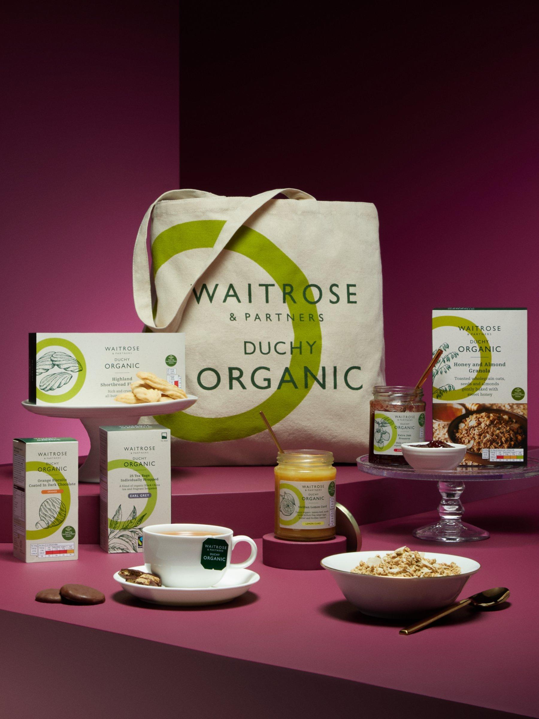 Waitrose Duchy Organic Afternoon Tea Tote Bag