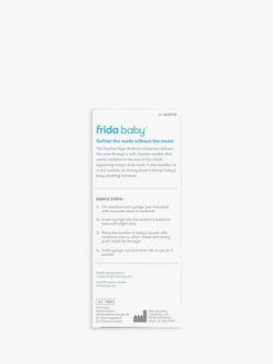 Fridababy Soother Style Medicine Dispenser - view 2, Clear