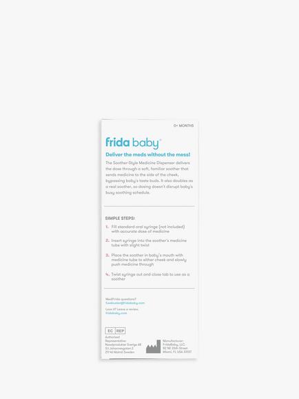Fridababy Soother Style Medicine Dispenser - view 2, Clear