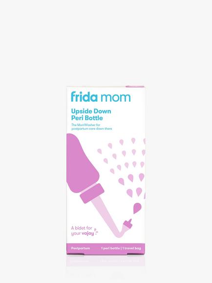 Fridababy Frida Mom Upside Down Peri Wash Bottle, Pink/White