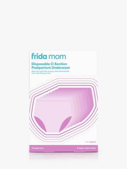 Fridababy Frida Mom High Waist C-Section Disposable Postpartum Underwear, Regular, Grey