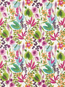 Harlequin Nalina Made to Measure Curtains or Roman Blind, Flamingo/Papaya/Loganberry, Flamingo/Papaya/Loganberry