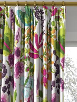 Harlequin Nalina Made to Measure Curtains or Roman Blind, Flamingo/Papaya/Loganberry - view 2, Flamingo/Papaya/Loganberry