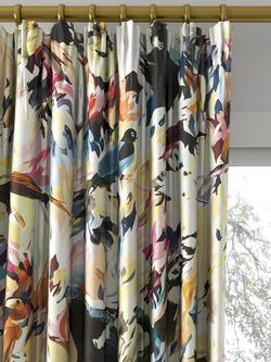 Harlequin Dance Of Adornment Made to Measure Curtains or Roman Blind, Pomegranate/Grounded/Incense - view 2, Pomegranate/Grounded/Incense