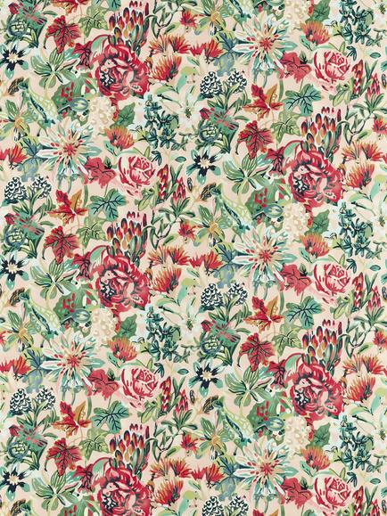 Harlequin Perennials Made to Measure Curtains or Roman Blind, Pistachio/Tree Canopy, Positano/Tree Canopy