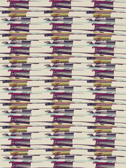 Harlequin Momentum 4 Made to Measure Curtains or Roman Blind, Old Navy/Aqua/Lime, Old Navy/Aqua/Lime