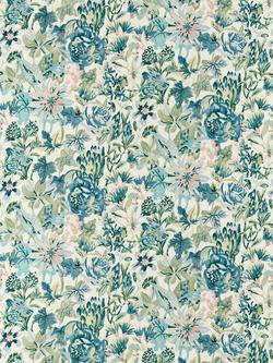 Harlequin Perennials Made to Measure Curtains or Roman Blind, Seaglass/Exhale, Seaglass/Exhale